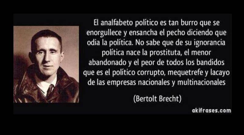 Por la ignorancia política de las mayorías triunfan los gobiernos de derecha
