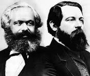 Marx y Engels, padres del Materialismo Histórico, conjunto de creencias transformadoras